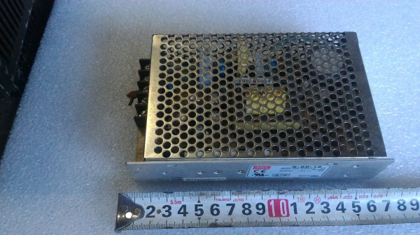 เพาเวอร์ซัพพลาย จ่ายไฟ 15 V. กระแสที่ 4 A. INPUT 100 - 240 V.