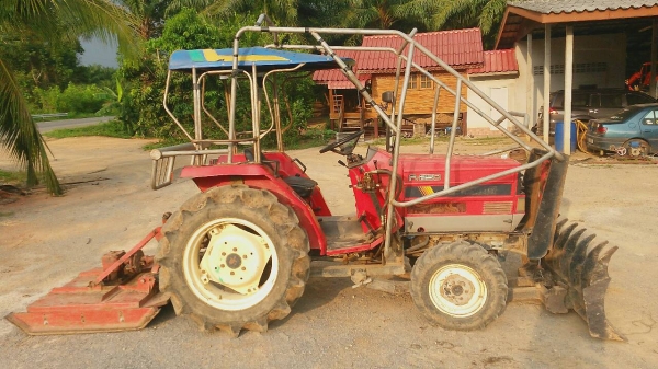 รถไถนา ยันม่า F250-4W +ผานหน้า+เครื่องตีดิน