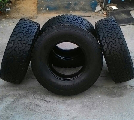 ขาย BF All SUPER BLACK 265/75/16 ปี 12 ขาย BF All SUPER BLACK 265/75/16 ปี 12