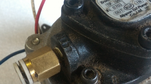 Trochoid Pump พร้อมมอเตอร์ขับให้แรงดันน้ำมันที่สูง เป็นขุดการทำงานขนาดเล็ก