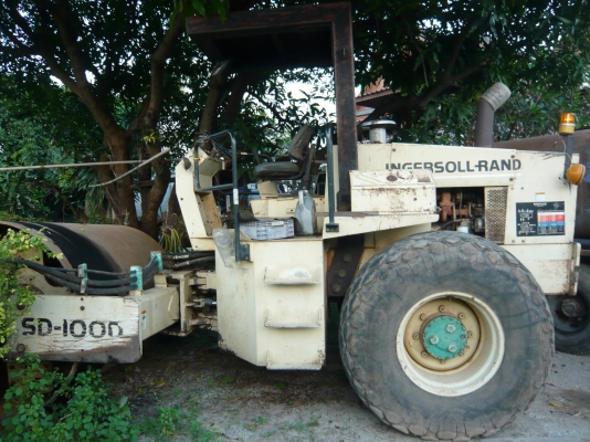 รถบด พร้อมใช้งาน 2 เพลา 2 เปลือก  เครื่องเดิม ปั๊มเดิม