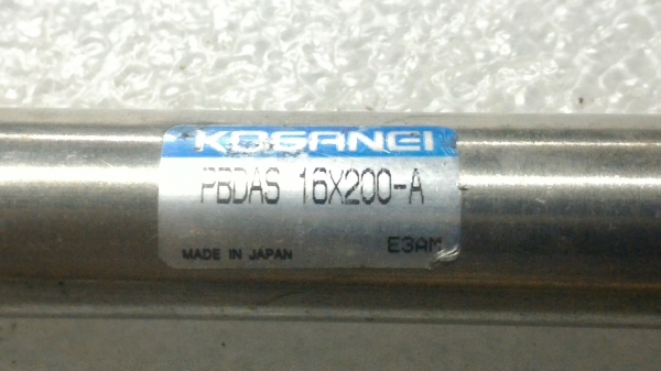 กระบอกสูบนิวเมติก ยี่ห้อ KOGANEI  ขนาดกระบอกโต 16 มม. มีระยะชัก 200 มม.