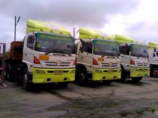 ขายด่วน  รถสิบล้อหัวลาก พร้อมหางพื้นเรียบสามเพลา  HINO  MEGA 320 ปี 49  สภาพดีมาก  พร้อมใช้งาน   เอกสารพร้อม