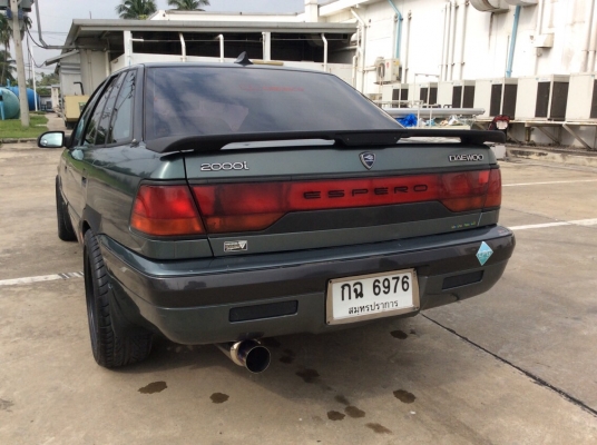 ขายรถ แดวู เอสเปโร่ ปี95 เครื่องหัวฉีด 2.0 เกียร์ธรรมดา ติดแก๊สLPG เพาเวอร์ ไฟฟ้าทั้งคัน ภายในสวยสะอาดครับ เบาะซิ่ง แอร์เย็น วิทยุCD ตัวถังเดิมๆไม่มีชนเลย สีเดิมยังเงาสวย แม็กrail แท้ รถแต่งมานิดหน่อยครับกำลังสวย เครื่องแน่นวิ่งดี ช่วงล่างแน่น รถขับดีครับ