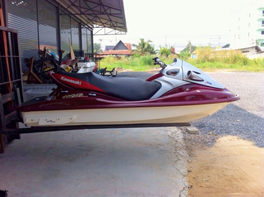 ขายเรือเจ็ตสกี KAWASAKI STX1100 DI โฉมหน้าใหม่ (15F) สีแดงสวย สด ไม่ซีด พร้อมใช้งาน
