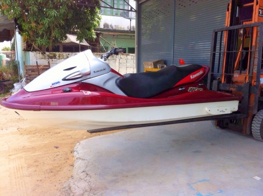 ขายเรือเจ็ตสกี KAWASAKI STX1100 DI โฉมหน้าใหม่ (15F) สีแดงสวย สด ไม่ซีด พร้อมใช้งาน