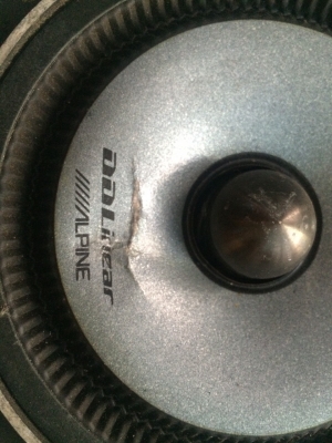 ลำโพง Alpine DDLinear DLC-166A 2ทาง 6.5นิ้ว 160W โครงหล่อ แม่เหล็กนีโอ มี1ข้างโดนกดทับมา แต่เสียงปกติครับ มือ2 ญี่ปุ่น