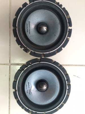 ลำโพง Alpine DDLinear DLC-166A 2ทาง 6.5นิ้ว 160W โครงหล่อ แม่เหล็กนีโอ มี1ข้างโดนกดทับมา แต่เสียงปกติครับ มือ2 ญี่ปุ่น