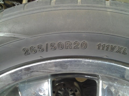 ขายล้อแม็คพร้อมยาง ขอบ20