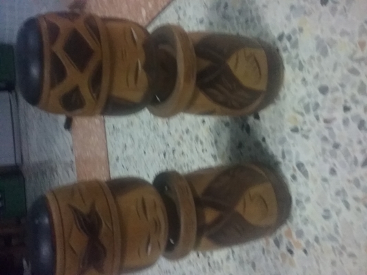 ชุดเกวียนไม้สัก ไม้แกะรูป ชุดตุ๊กตาอินเดีย กล่องไม้โชร์เรือ