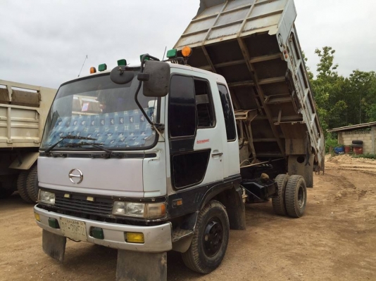 รถหกล้อ HINO FD 1H เครื่องยนต์ HINO HO6C 205 แรงม้า มีแอร์ มี ทะเบียนครบ ราคา 750,000 บาท.