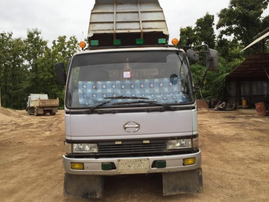 รถหกล้อ HINO FD 1H เครื่องยนต์ HINO HO6C 205 แรงม้า มีแอร์ มี ทะเบียนครบ ราคา 750,000 บาท.