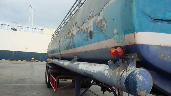 ขายหางเทรลเลอร์ 2 เพลา ระบบโหลดล่าง ราคา 250000