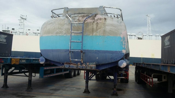 ขายหางเทรลเลอร์ 2 เพลา ระบบโหลดล่าง ราคา 250000