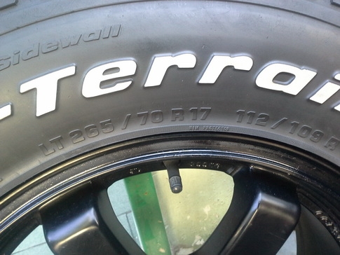 Lenso RT7 + BF All 265/70/17 ปี12 สวยๆ1ขุด