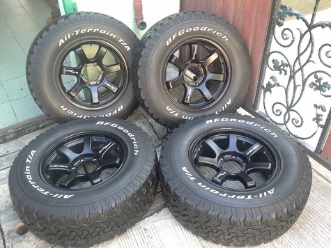 Lenso RT7 + BF All 265/70/17 ปี12 สวยๆ1ขุด