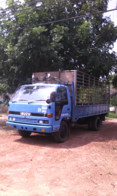 6ล้ออีซูซุ NPR 57 P ยาว5 เมตร เครื่อง4 BE1 (110แรง) ฝาดำ เกียร์สั้น รถประกอบ ปี39 เครื่องดี คัสซีสวย พวงมาลัยพาวเวอร์ ราคาต่อรองได้