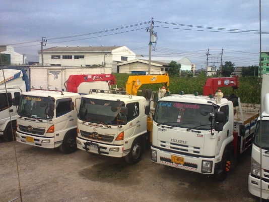 รถรับจ้าง 6ล้อคอก 6ล้อตู่ 6ล้อเครน โทร 081-401-2955