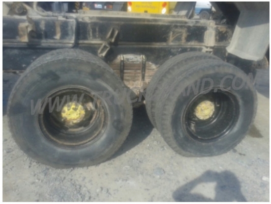 ( ขายแล้ว ) รถบรรทุก 10 ล้อดัมพ์ 2 เพลา Mitsubishi fuso 527s 220 แรงม้า เทอร์โบ กระบะท้องเรือ