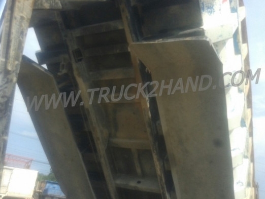 ( ขายแล้ว ) รถบรรทุก 10 ล้อดัมพ์ 2 เพลา Mitsubishi fuso 527s 220 แรงม้า เทอร์โบ กระบะท้องเรือ