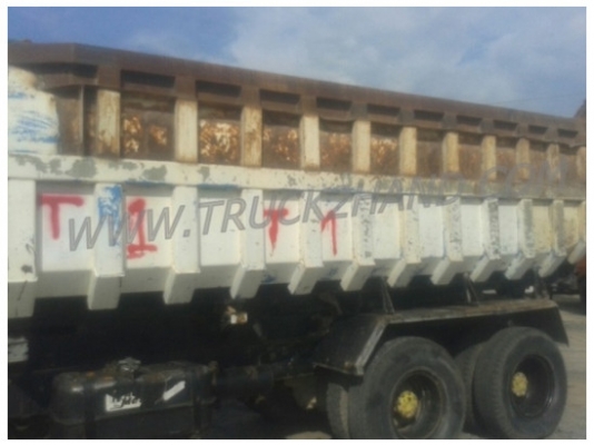 ( ขายแล้ว ) รถบรรทุก 10 ล้อดัมพ์ 2 เพลา Mitsubishi fuso 527s 220 แรงม้า เทอร์โบ กระบะท้องเรือ