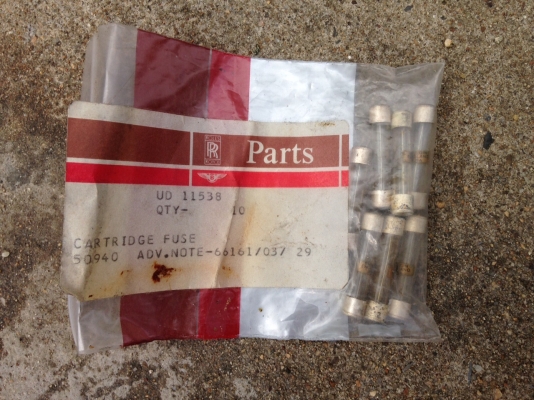 ฟิวส์รถยนต์ RollsRoyce แท้ Made in England