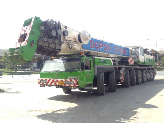 ขายรถเครน Liebherr ltm 1300 เครน300ตัน พร้อมใช้มีทะเบียน