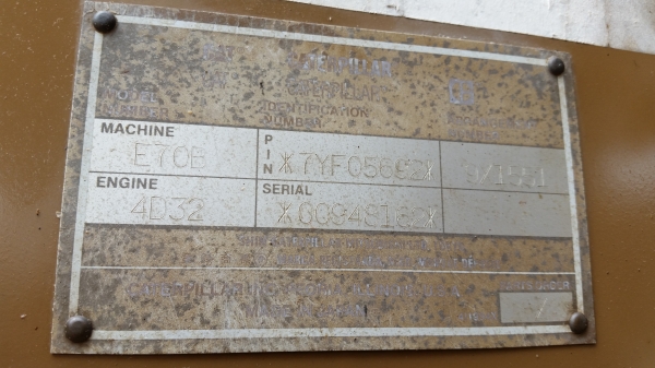 ขายด่วนรถแม็คโครCAT-E70B ซีเรียสูงชั่วโม่งทำงานน้อย รถนอกเพิ่งนำเข้ายังไม่เคยใช้งาน ในเมืองไทยเลย