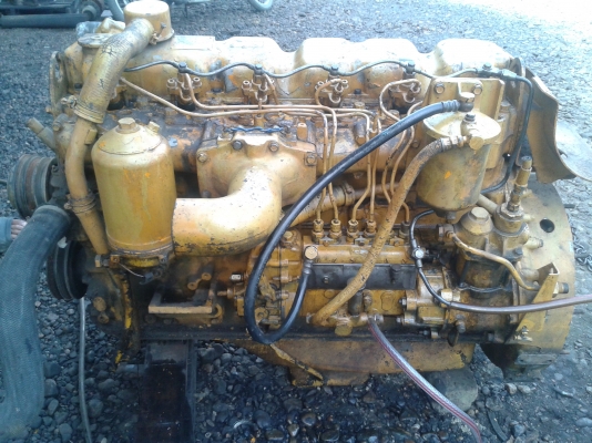 เครื่อง MITSUBISHI 6D 15 เครื่องสตาท์ติดได้