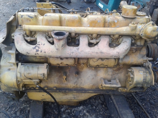 เครื่อง MITSUBISHI 6D 15 เครื่องสตาท์ติดได้