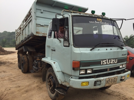 (มี2คัน)10ดั้ม2เพลา195แรงISUZU FVZ32MZPR-3000843และ3000851..รถสภาพดี ขายคันละเริ่มต้น720000.