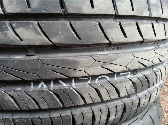 ขายยาง CONTINENTAL MC-5  225-45-17ปี 12 (ขายแล้ว ครับ)