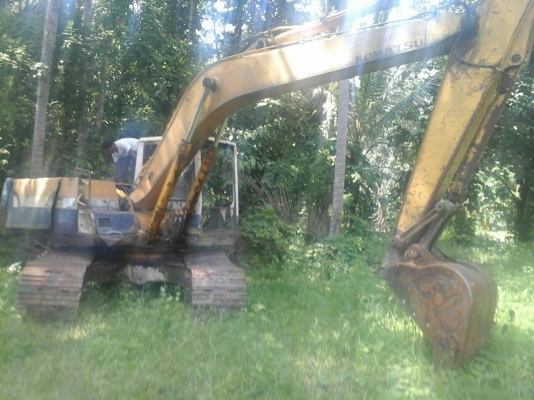 ขายรถแบคโฮ KOMATSU PC150-5 ราคา 350000