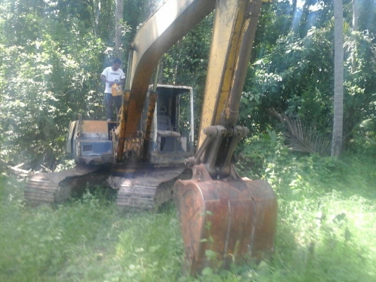 ขายรถแบคโฮ KOMATSU PC150-5 ราคา 350000