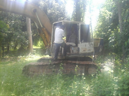 ขายรถแบคโฮ KOMATSU PC150-5 ราคา 350000