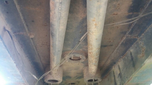 ขายหางเทรลเลอร์บรรทุกน้ำยาง 2 เพลา บรรจุ 29000 ลิตร ราคา 350000