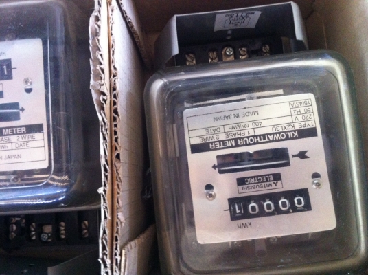 มาใหม่ อีกแล้วรอบนี้ 3 ตัว MITSUBISHI 15(45)A มิเตอร์ไฟฟ้า (((((450)))))