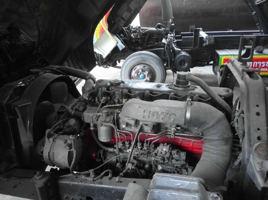 ขายรถบรรทุก6ล้อดั้ม ฮีโน่หัวเจ้าอินทรี เครื่อง HO7C พวงมาลัยพาวเวอร์ เบรคทิฟฟี่ แอร์เย็น