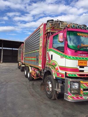 ขายรถพ่วง ISUZU ปี 53 เดือน สิงหาคม