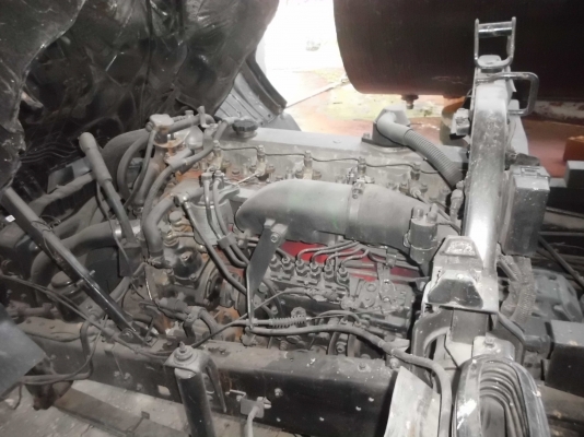 ขายรถบรรทุก6ล้อดั้ม ฮีโน่หัวเจ้าอินทรี เครื่อง HO7D พวงมาลัยพาวเวอร์ เบรคทิฟฟี่ แอร์เย็น