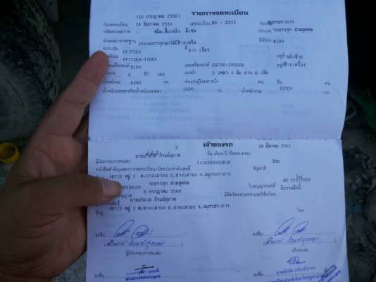 ฝากขาย หกล้อ ฮีโน่ FF17-EH700168แรง ดั้ม 6ตัน สภาพดีสวยพร้อมใช้ ทะเบียนพร้อมโอน ฝากขาย หกล้อ ฮีโน่ FF17-EH700168แรง ดั้ม 6ตัน สภาพดีสวยพร้อมใช้ ทะเบียนพร้อมโอน