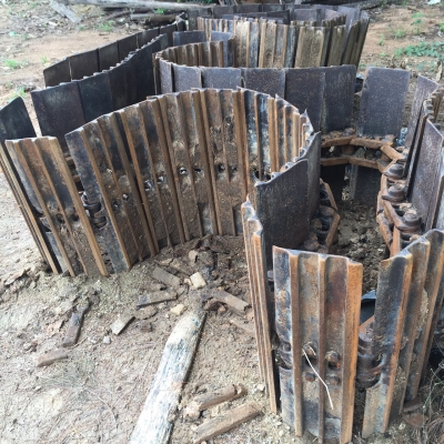 ใบแทรคแมคโค pc120 รุ่น6