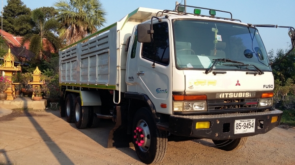 ขายสิบล้อดั๊มสองเพลา มิตตซู 627  m 6  260 เทอร์โบอินเตอร์ สนใจ 081 7368589