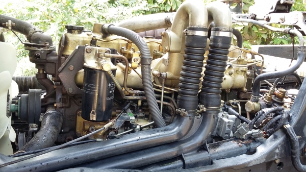 ขายสิบล้อดั๊มสองเพลา มิตตซู 627  m 6  260 เทอร์โบอินเตอร์ สนใจ 081 7368589