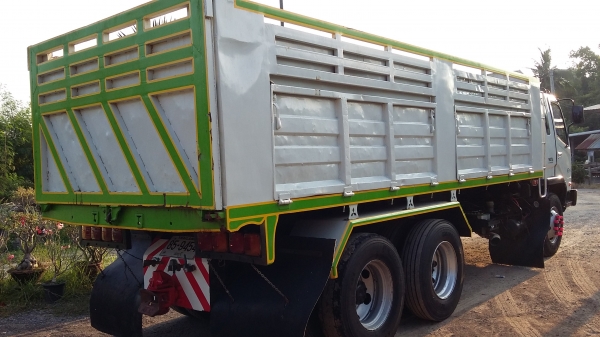 ขายสิบล้อดั๊มสองเพลา มิตตซู 627  m 6  260 เทอร์โบอินเตอร์ สนใจ 081 7368589