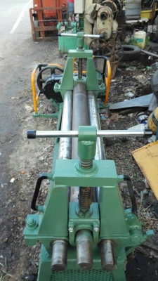 Sell>> เครื่องม้วน 5 ฟุต. ม้วนหนาสุด 12 มิล.เพลาตัน มอเตอร์ 7.5 HP. 380V. เครื่องสั่งประกอบใหม่ มาลองได้ครับ!!