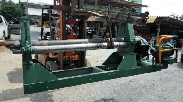 Sell>> เครื่องม้วน 5 ฟุต. ม้วนหนาสุด 12 มิล.เพลาตัน มอเตอร์ 7.5 HP. 380V. เครื่องสั่งประกอบใหม่ มาลองได้ครับ!!