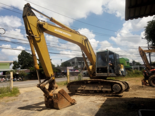 ขายรถแบคโฮ KOMATSU PC200-5 ระบบไฟเต็ม เอกสารอินวอย คอลโทรลสั้น ราคา 870000