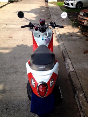 Fino เกย์แยก สีแดงขาว รถบ้านเดิมเดิม 16900 สภาพพร้อมใช่งาน