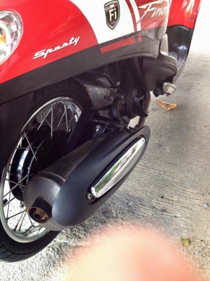 Fino เกย์แยก สีแดงขาว รถบ้านเดิมเดิม 16900 สภาพพร้อมใช่งาน